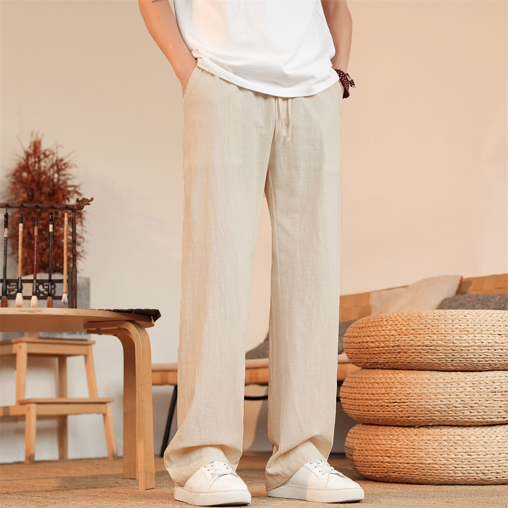 Men's Cotton Linen Pants Breat - Men'S Fashion Linen Pants recensie en prijs