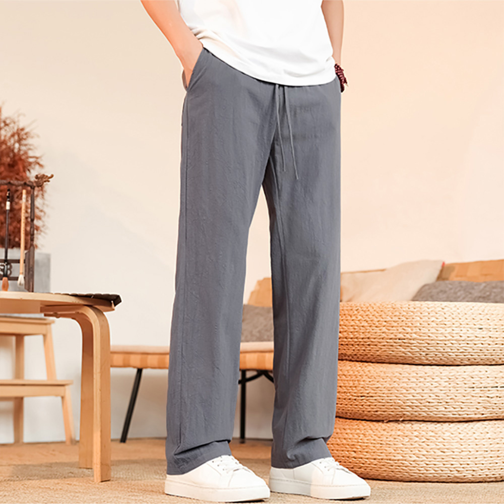 Men's Cotton Linen Pants Breat - Men'S Fashion Linen Pants recensie en prijs
