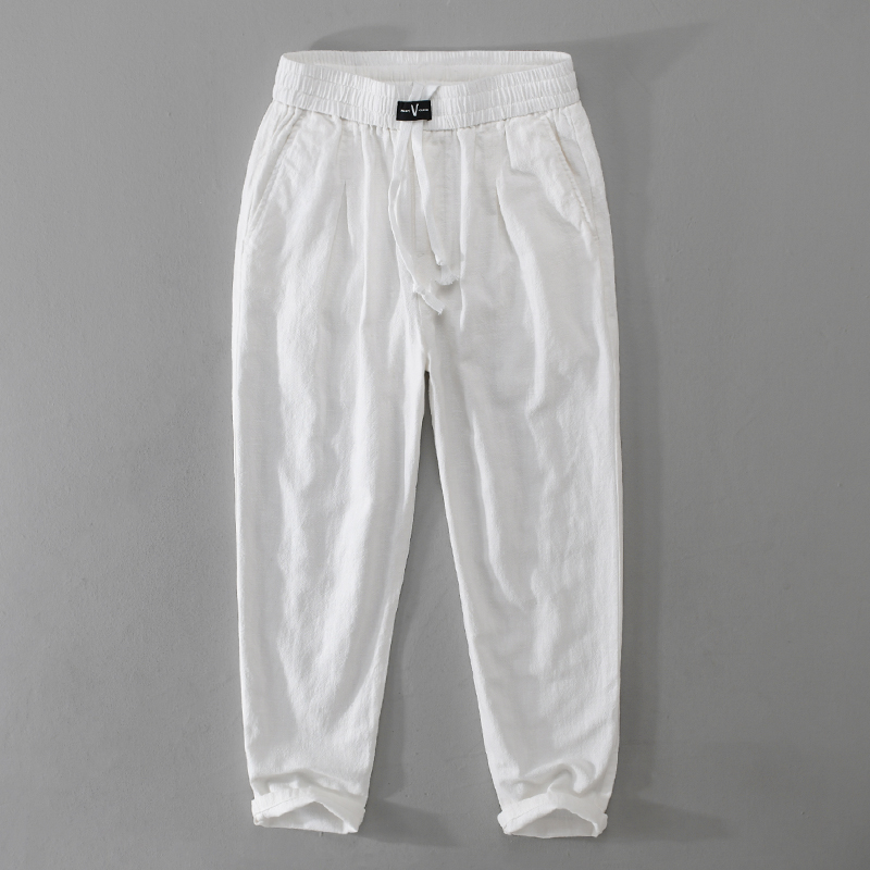 New Designer Cotton Linen Casu - Men'S Fashion Linen Pants recensie en prijs
