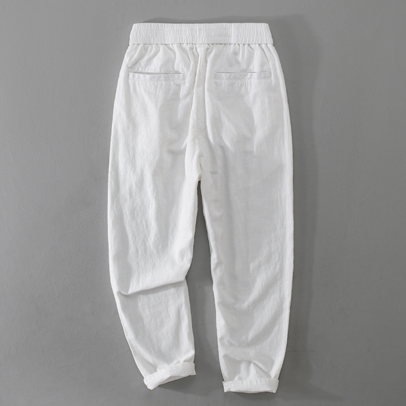 New Designer Cotton Linen Casu - Men'S Fashion Linen Pants recensie en prijs