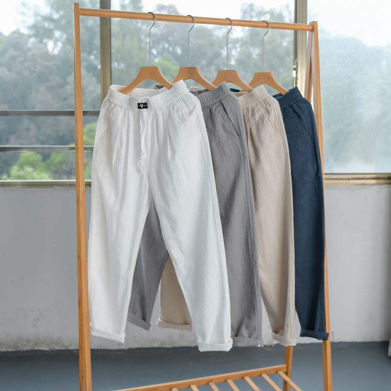 New Designer Cotton Linen Casu - Men'S Fashion Linen Pants recensie en prijs