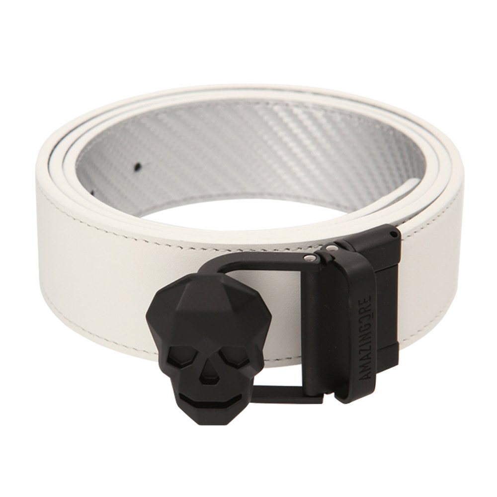 Golf skull double-sided belt 3 - Leather Belt Braided recensie en prijs