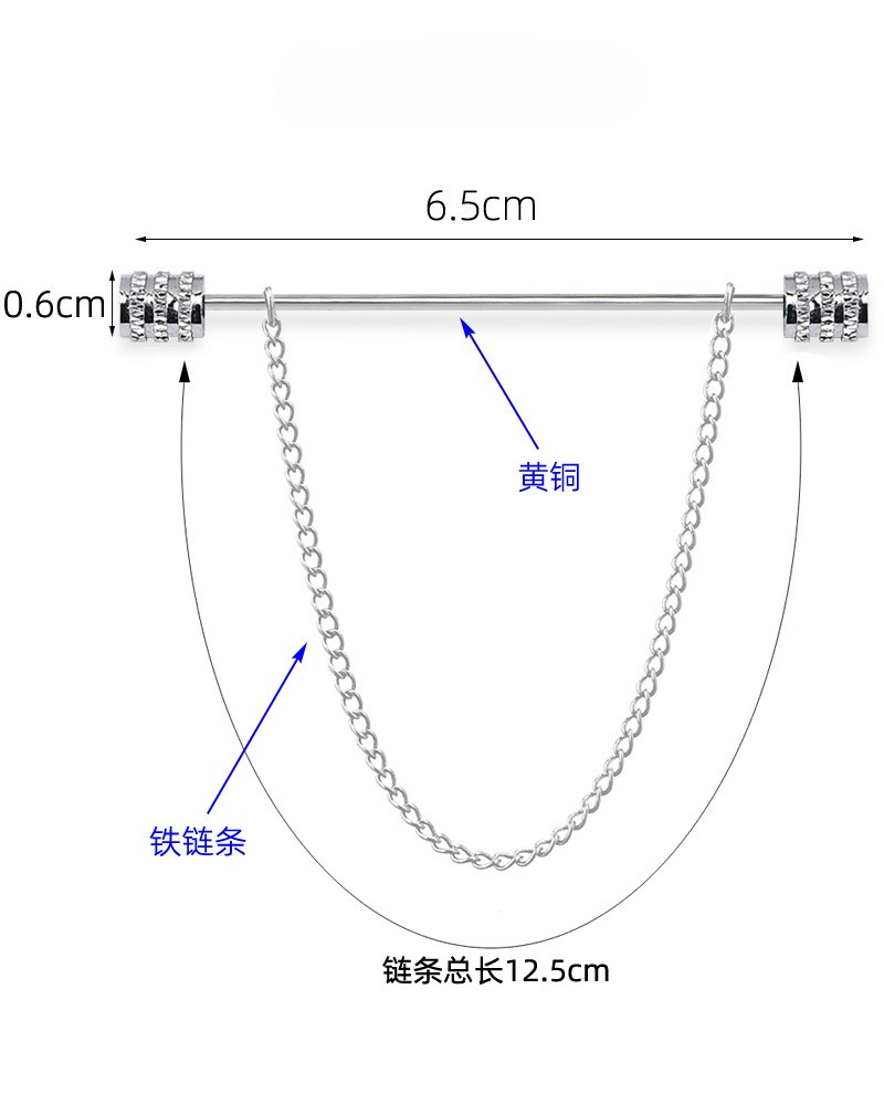 New Men's Brooch for Shirt Sta - Men Fashion Elegant recensie en prijs