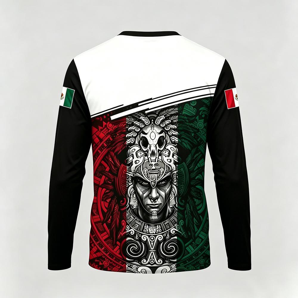 Mexico Themed Printed Long Sle - Mens Fashion Mexico recensie en prijs