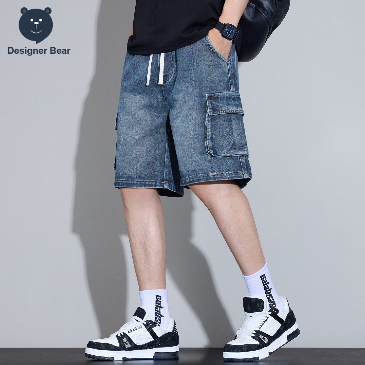 Men's Multi-Pocket Cargo Denim - Men'S Fashion Linen Pants recensie en prijs