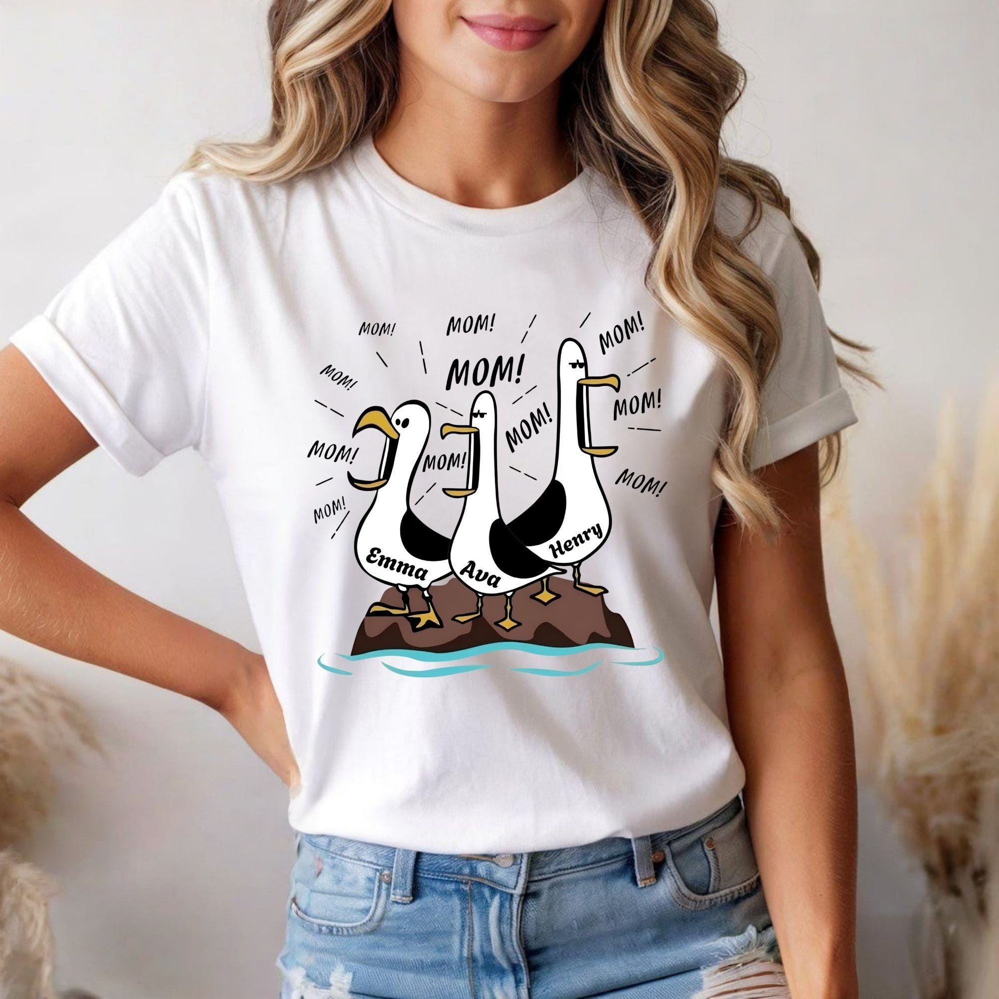 Seagull Mom Mom Mom - New Moth - Men'S Fashion Today recensie en prijs