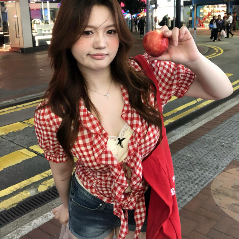 Women's Y2K Short Sleeve Top P - Mens Fashion Jumpers recensie en prijs
