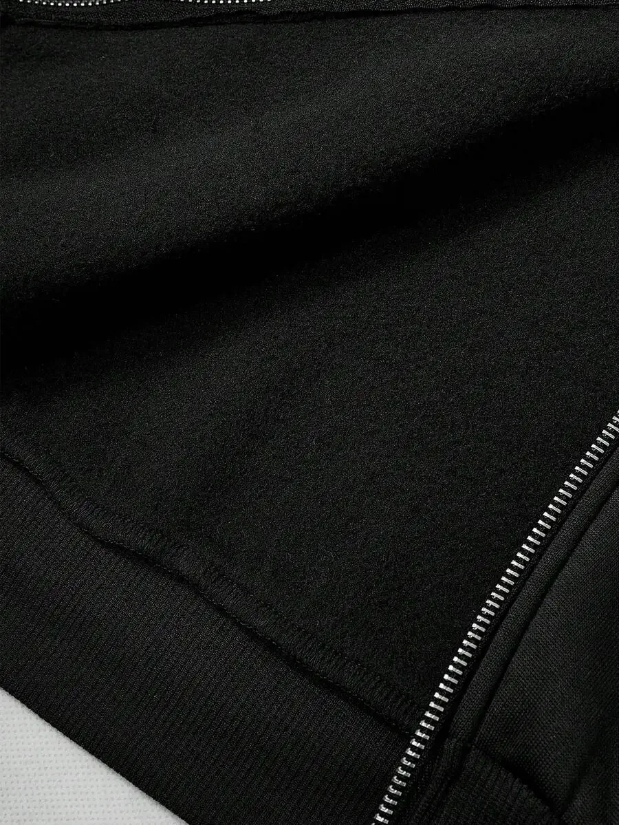 Mens Black Zip-Up Hoodie And J - Streetwear Hoodie recensie en prijs