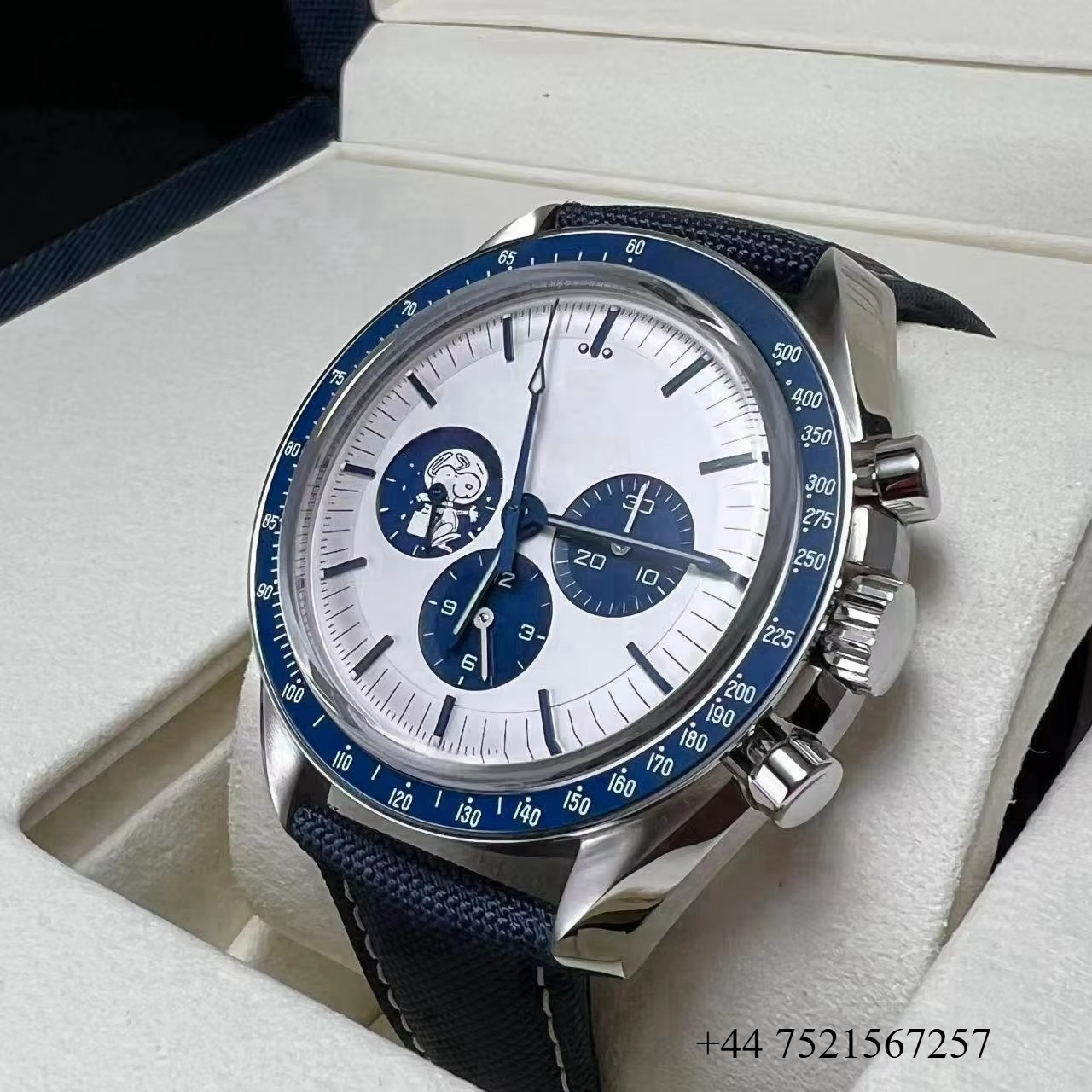 Fashion Men Watch Blue Dial Sa - Mens Fashion Bracelet recensie en prijs