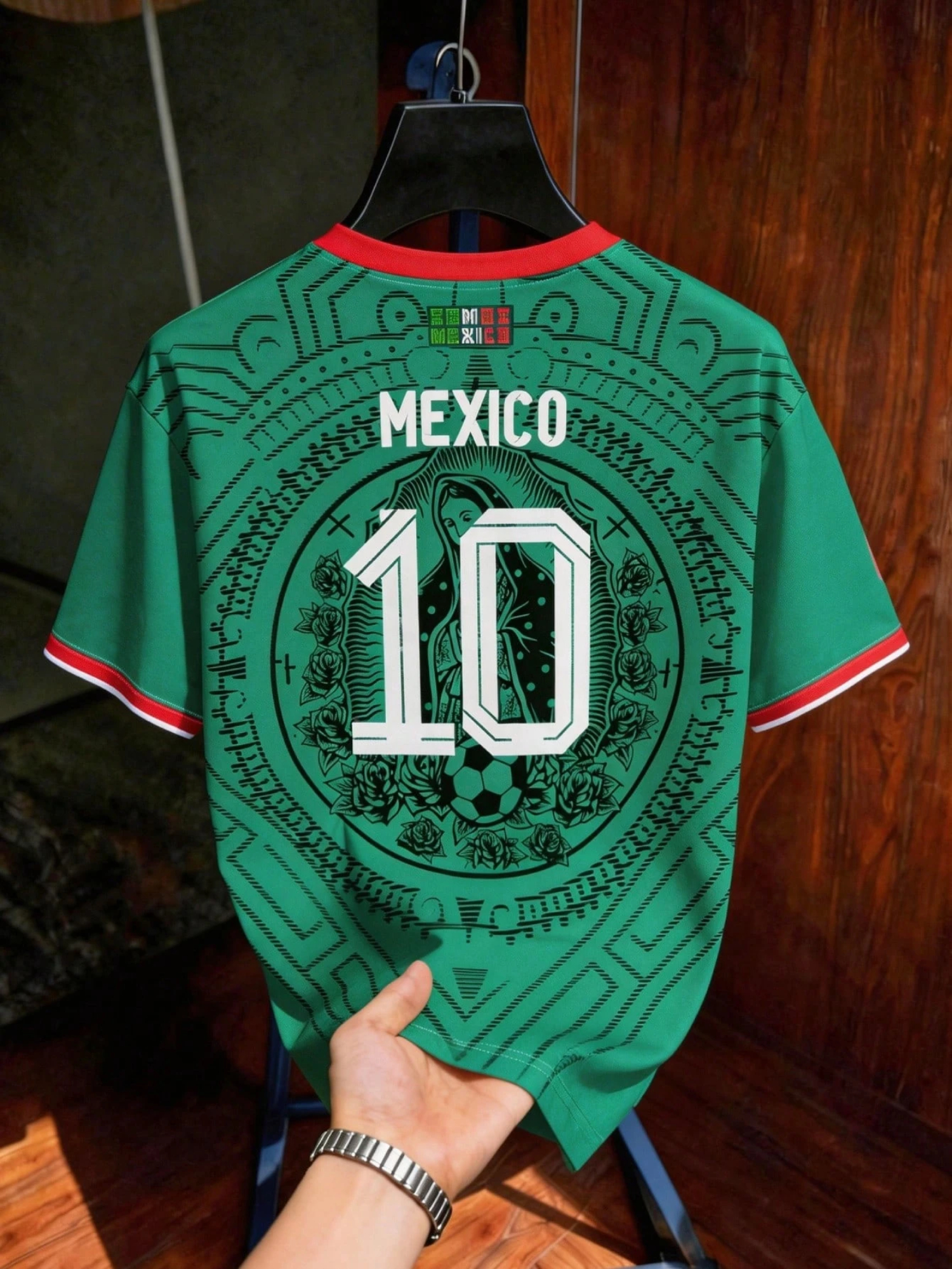 Men's  Mexico 10 Print Crew Ne - Mens Fashion Mexico recensie en prijs