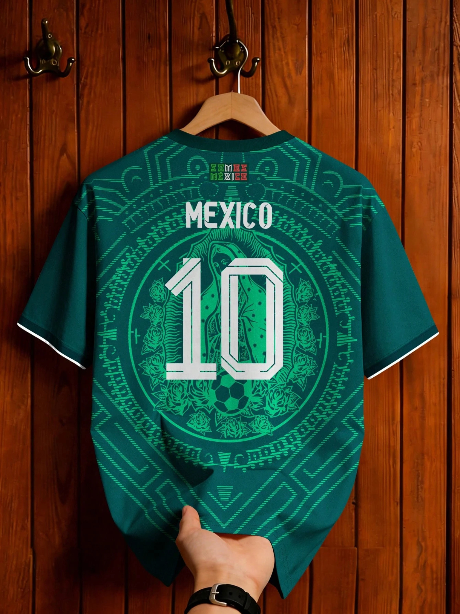 Men's  Mexico 10 Print Crew Ne - Mens Fashion Mexico recensie en prijs