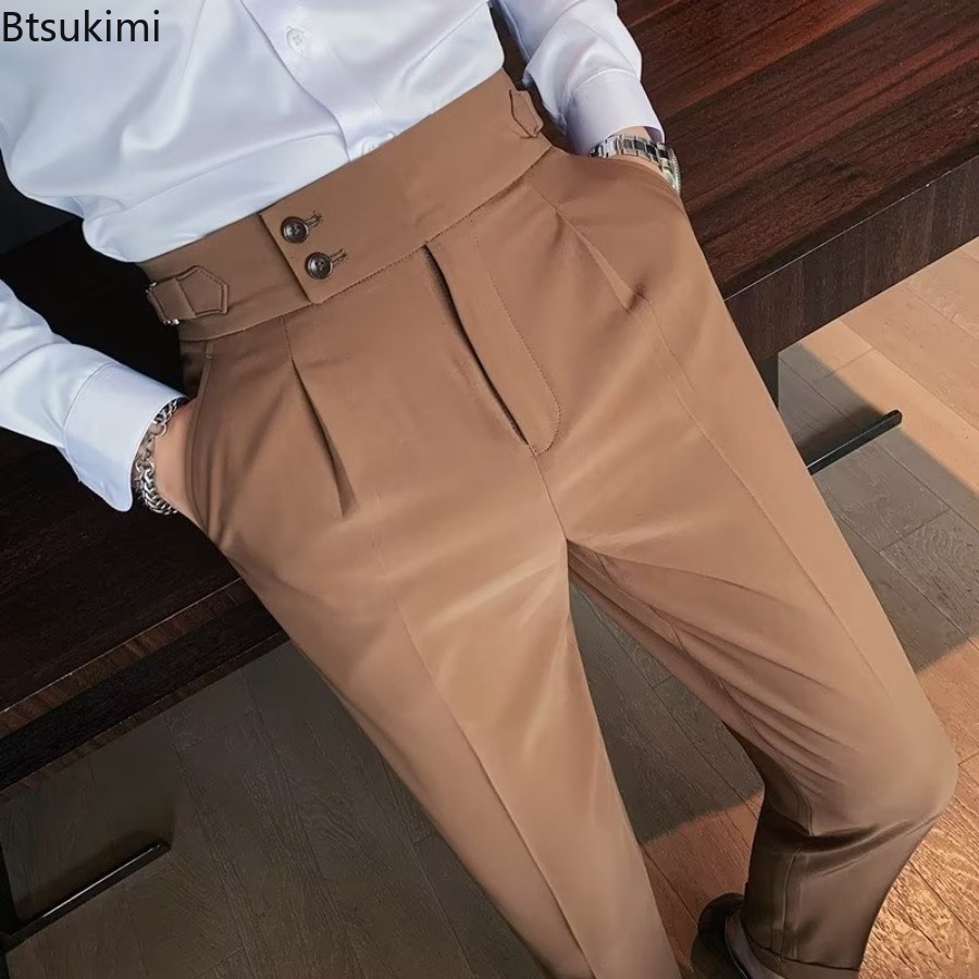 New 2026 Men's Solid Color Sui - Men'S Fashion Linen Pants recensie en prijs