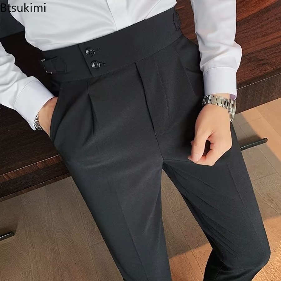 New 2026 Men's Solid Color Sui - Men'S Fashion Linen Pants recensie en prijs