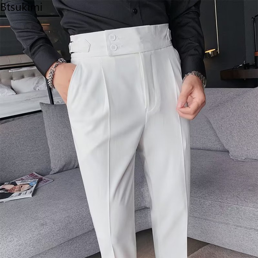 New 2026 Men's Solid Color Sui - Men'S Fashion Linen Pants recensie en prijs