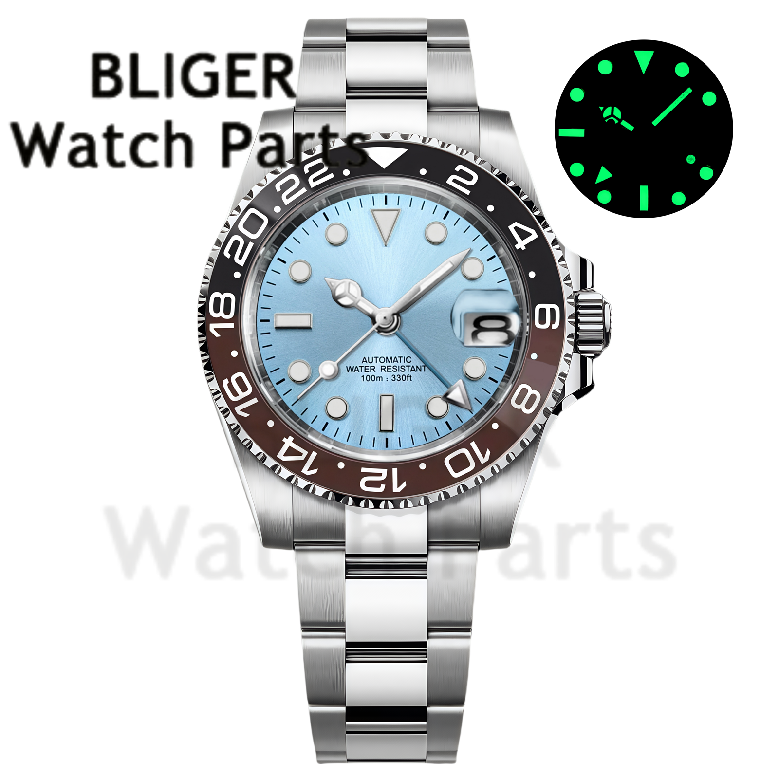 Custom Fashion GMT 40mm Men NH - Mens Fashion Bracelet recensie en prijs