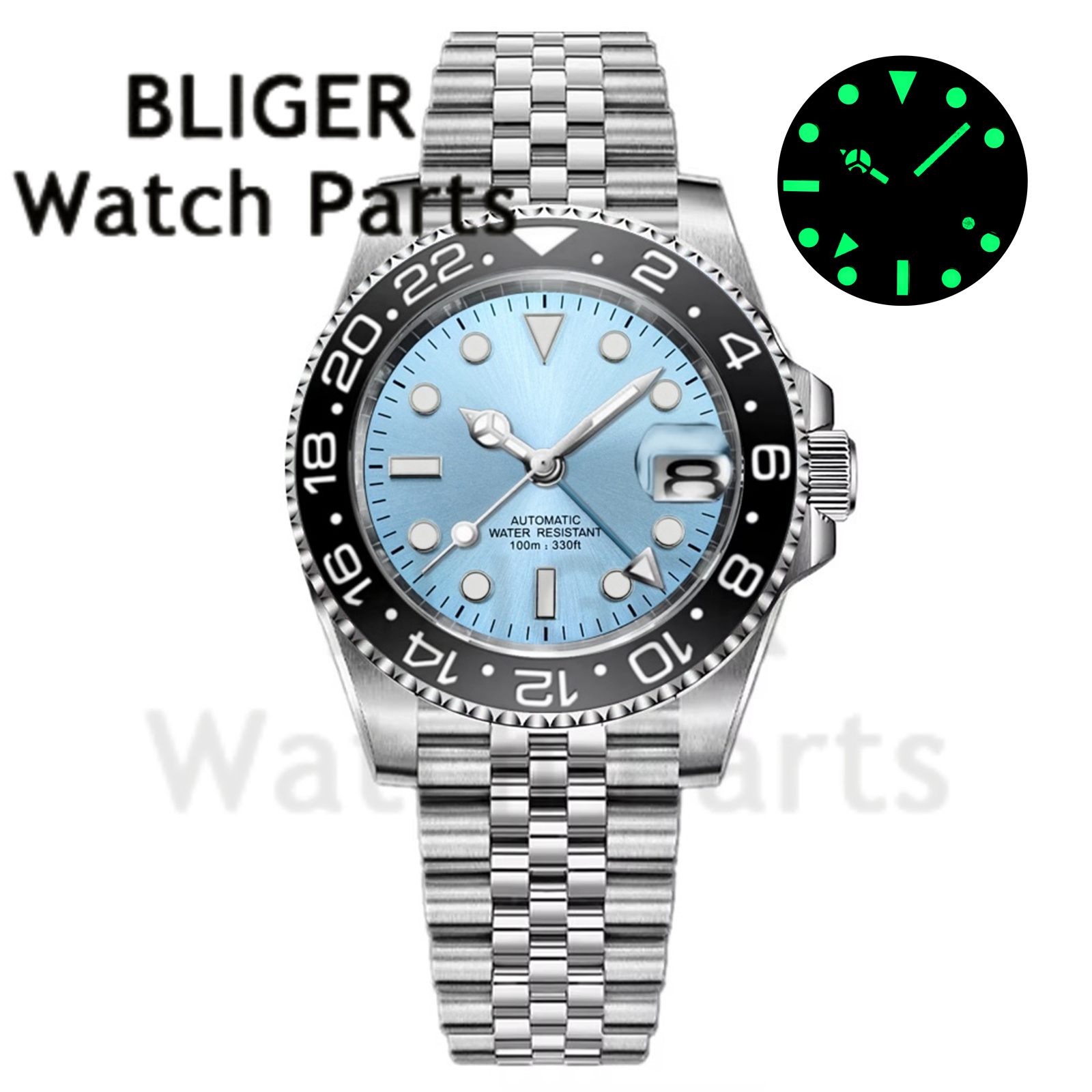 Custom Fashion GMT 40mm Men NH - Mens Fashion Bracelet recensie en prijs