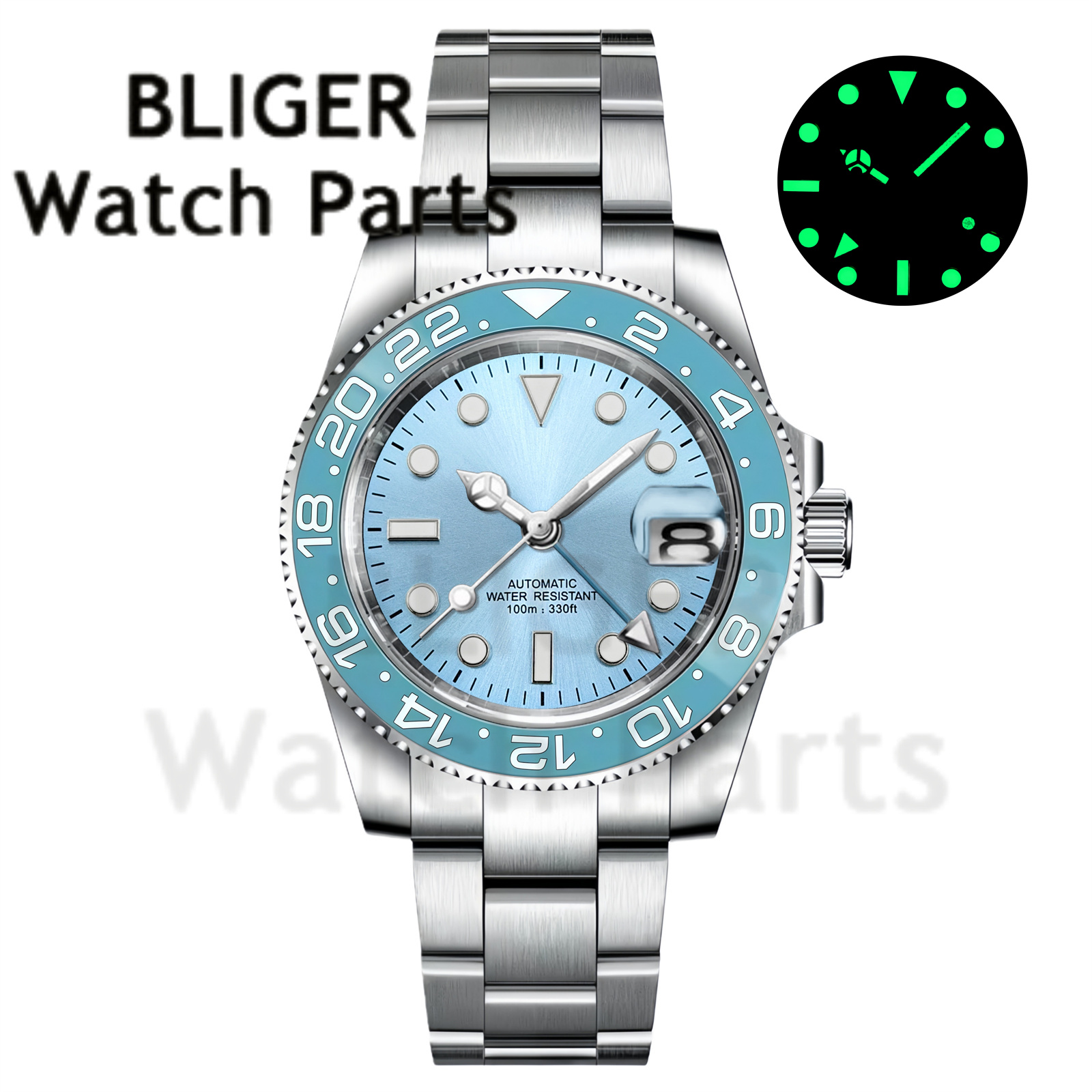 Custom Fashion GMT 40mm Men NH - Mens Fashion Bracelet recensie en prijs