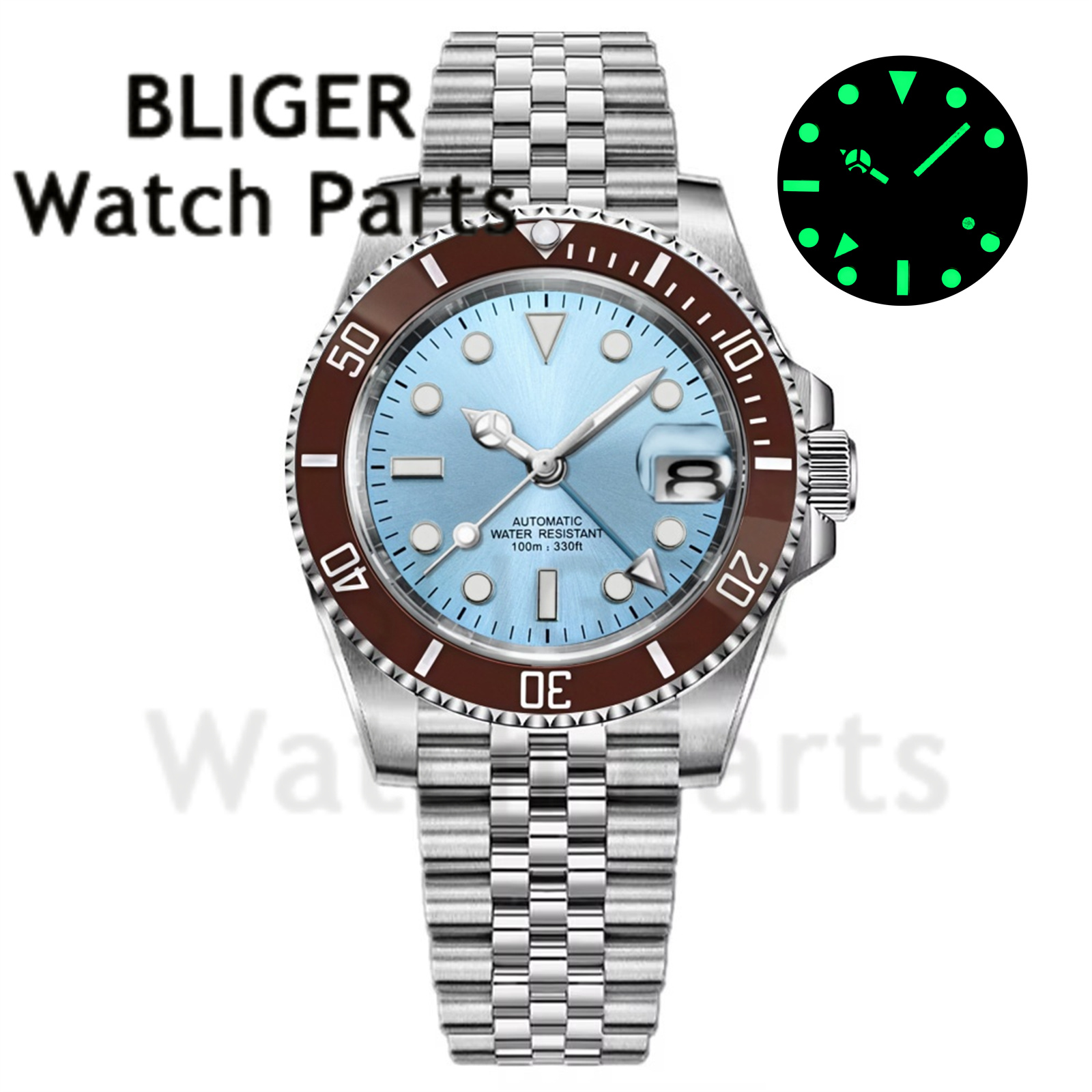 Custom Fashion GMT 40mm Men NH - Mens Fashion Bracelet recensie en prijs