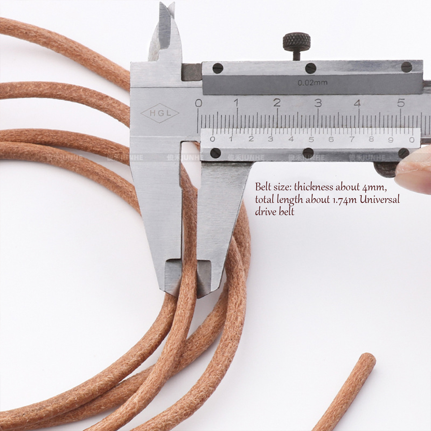 1/3/5pcs 1.74mx4mm Universal C - Leather Belt Braided recensie en prijs